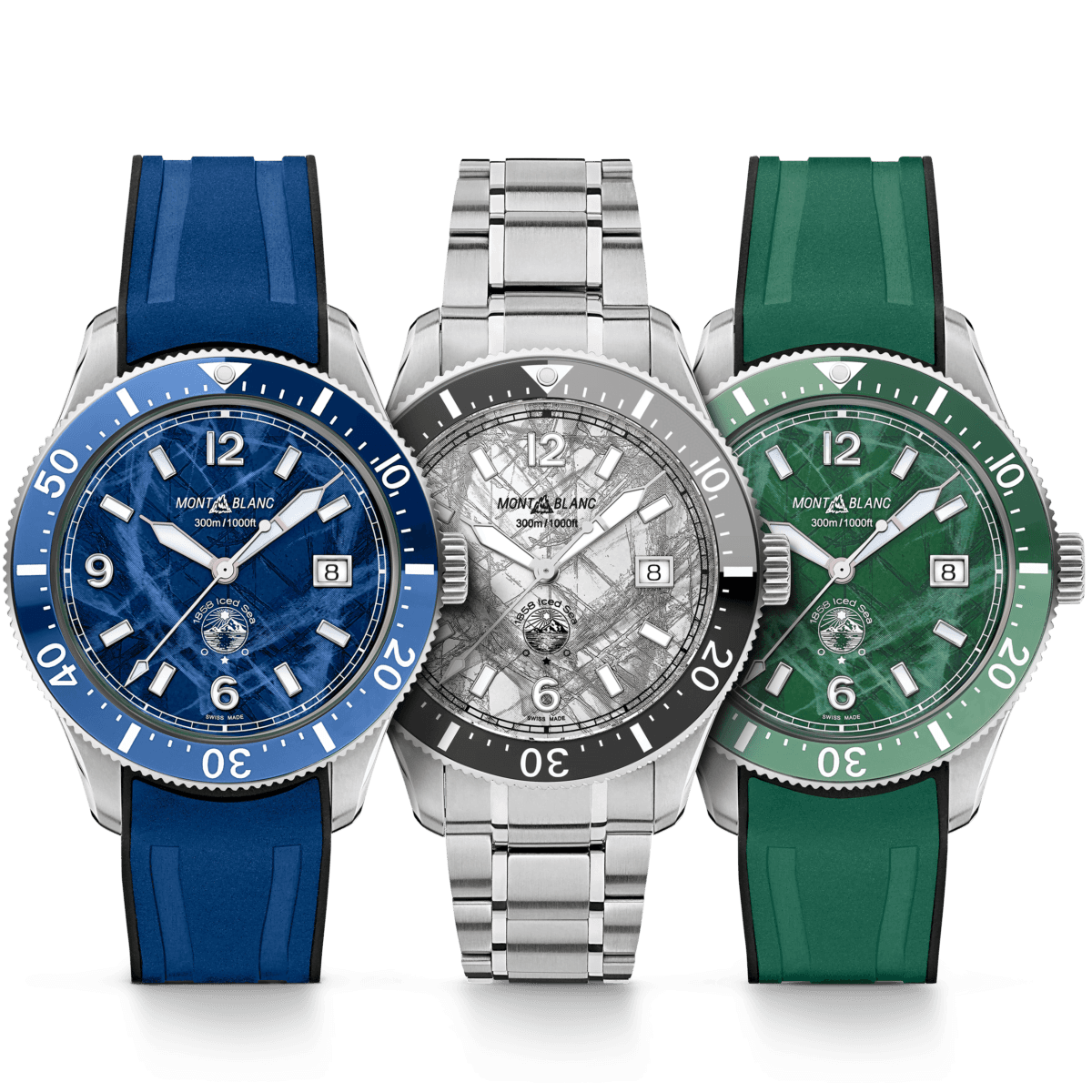 Montblanc 1858 İced Sea Limited Edition Coffret Watch Shot