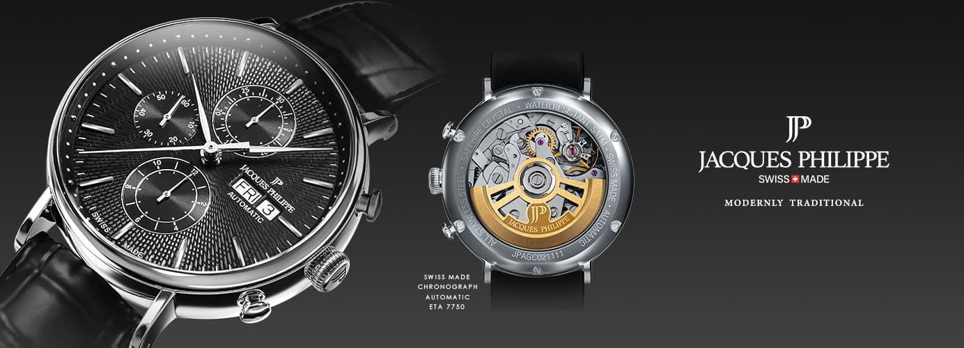 Jacques Philippe’in Zamansız Şıklığına Swiss ETA 7750 Hayat Veriyor