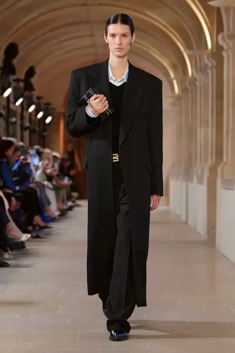 GREAT BLACK COAT Victoria Beckham