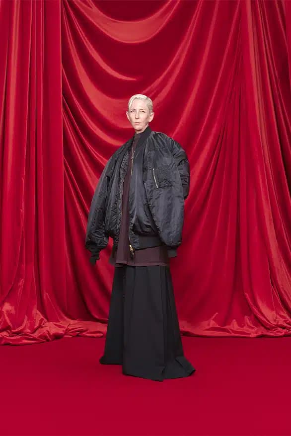 balenciaga spring summer 2024 paris fashion week menswear womenswear runway 14