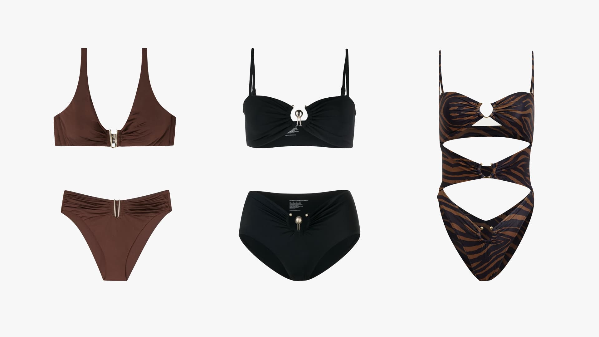 2024 Mayo ve Bikini Trendleri KADIN METALIK