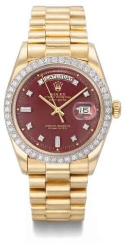 Rolex 1804 Oxblood Stella