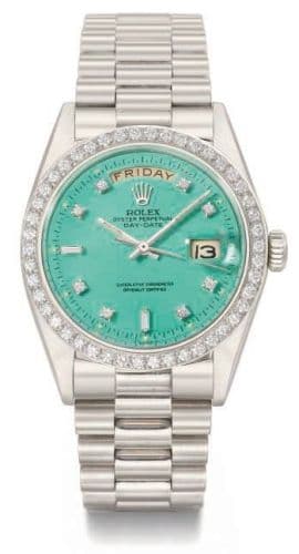 Rolex 1804 Stella Turquoise