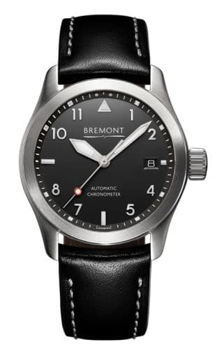 Bremont Solo37BkSiBr