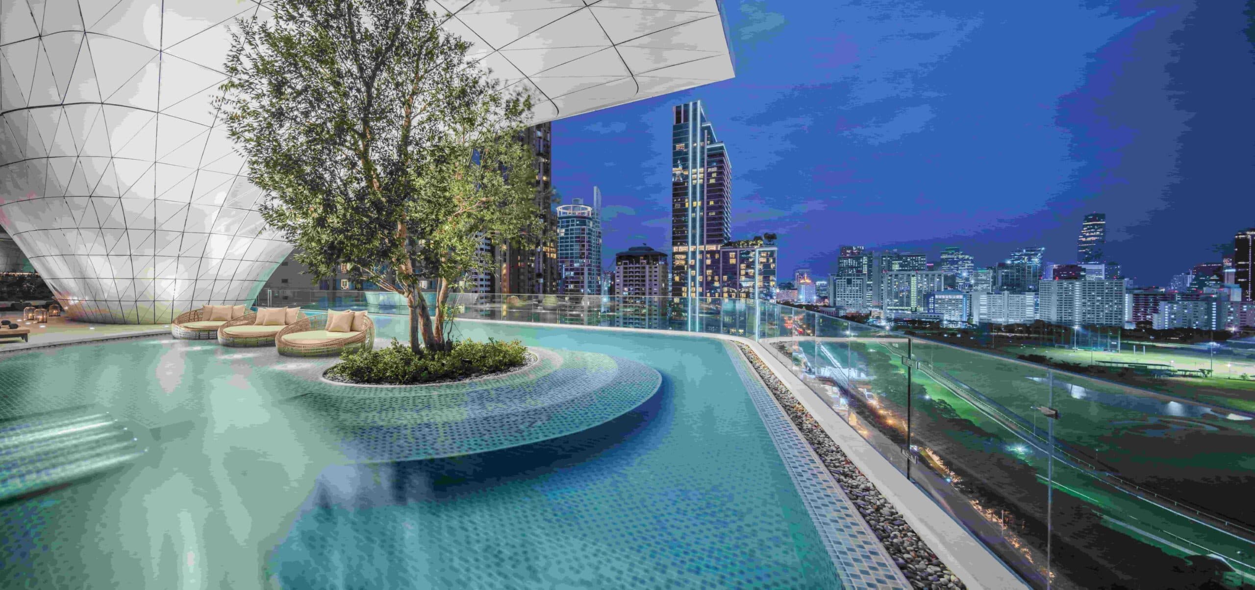 Teras Havuzlar Waldorf Astoria Bangkok Pool