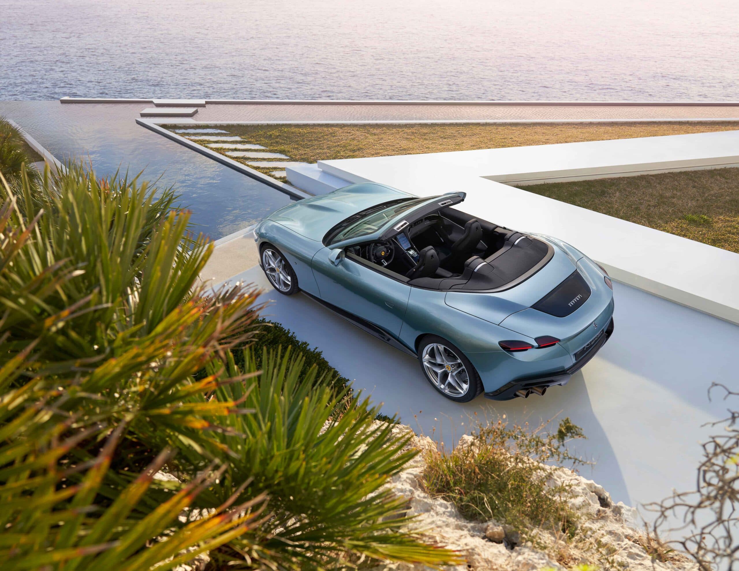 Cabrio Otomobiller Ferrari Roma Spider