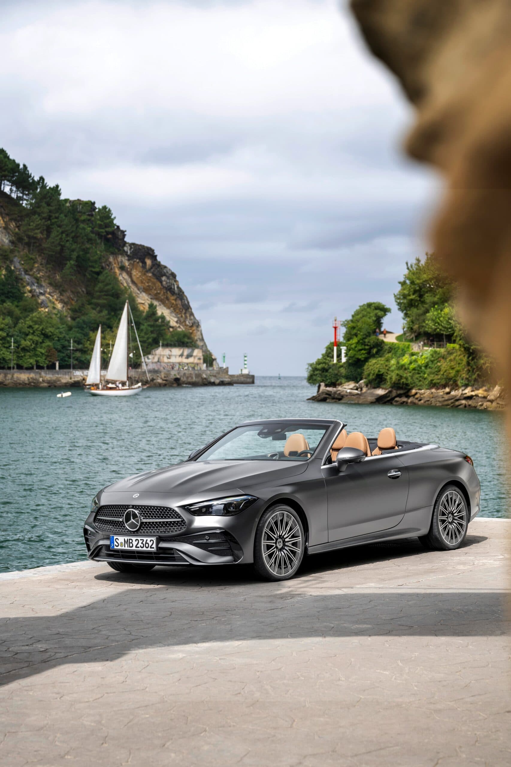 Cabrio Otomobiller Mercedes Benz Cle Cabriolet