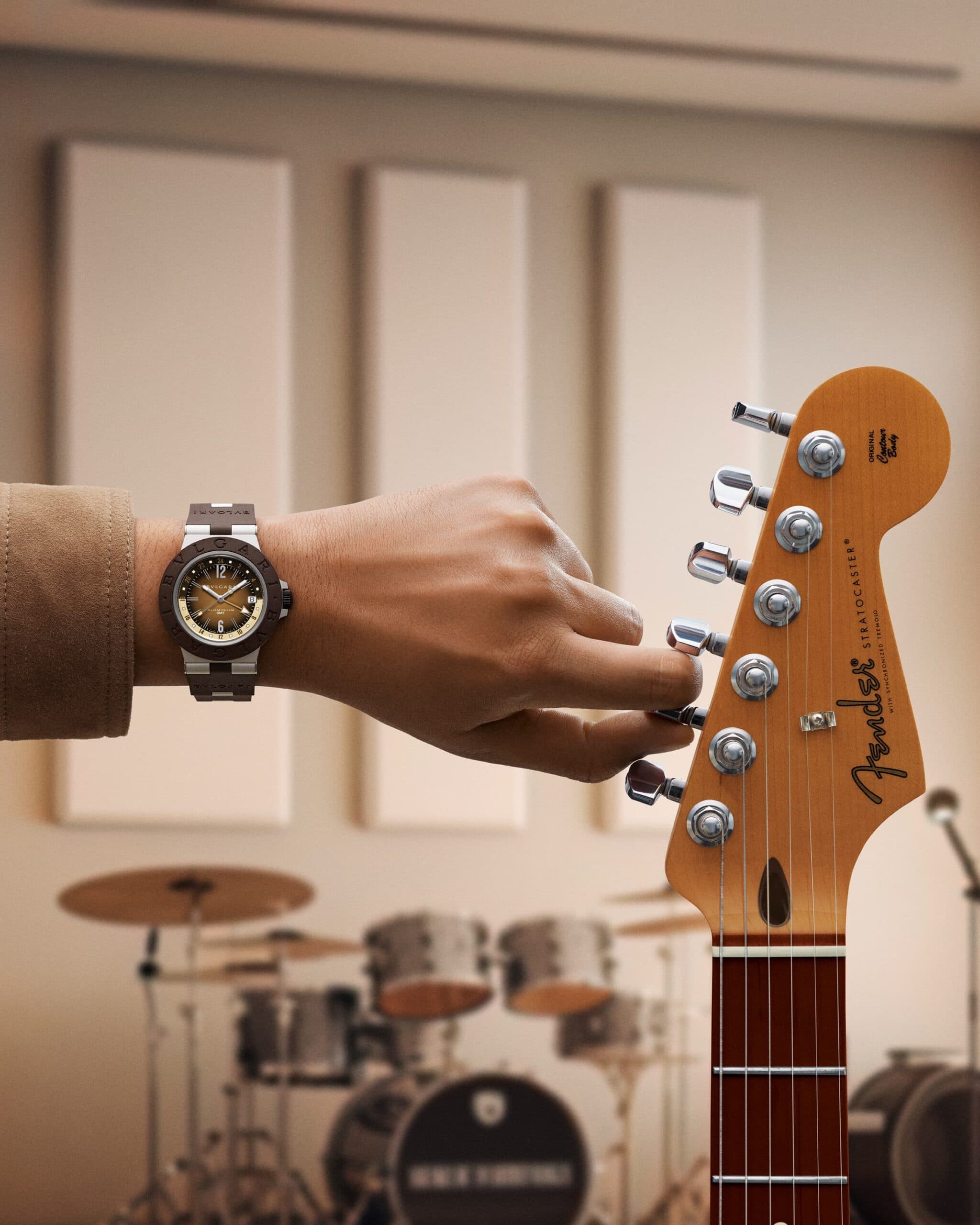 Bvlgari 2024 Bvlgari Aluminium GMT x Fender Limited Edition Crea 02 1