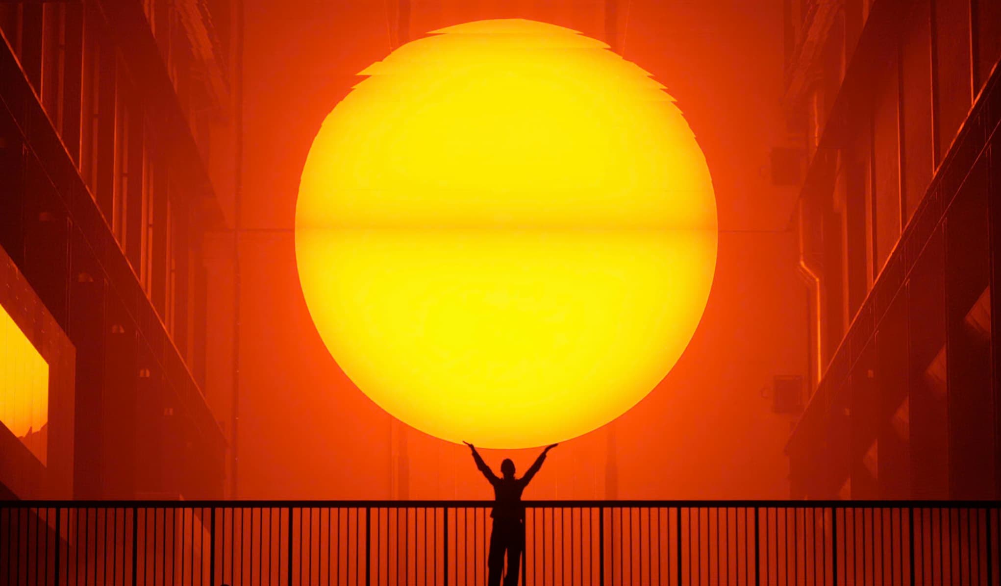 Olafur Eliassonun Sanatinda Evrensel Bir Yuzlesme The Weather Project 2003 1 1