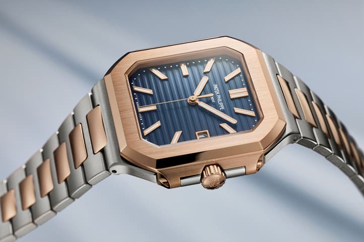 Patek philippe cubitus 2024 steel gold landscape