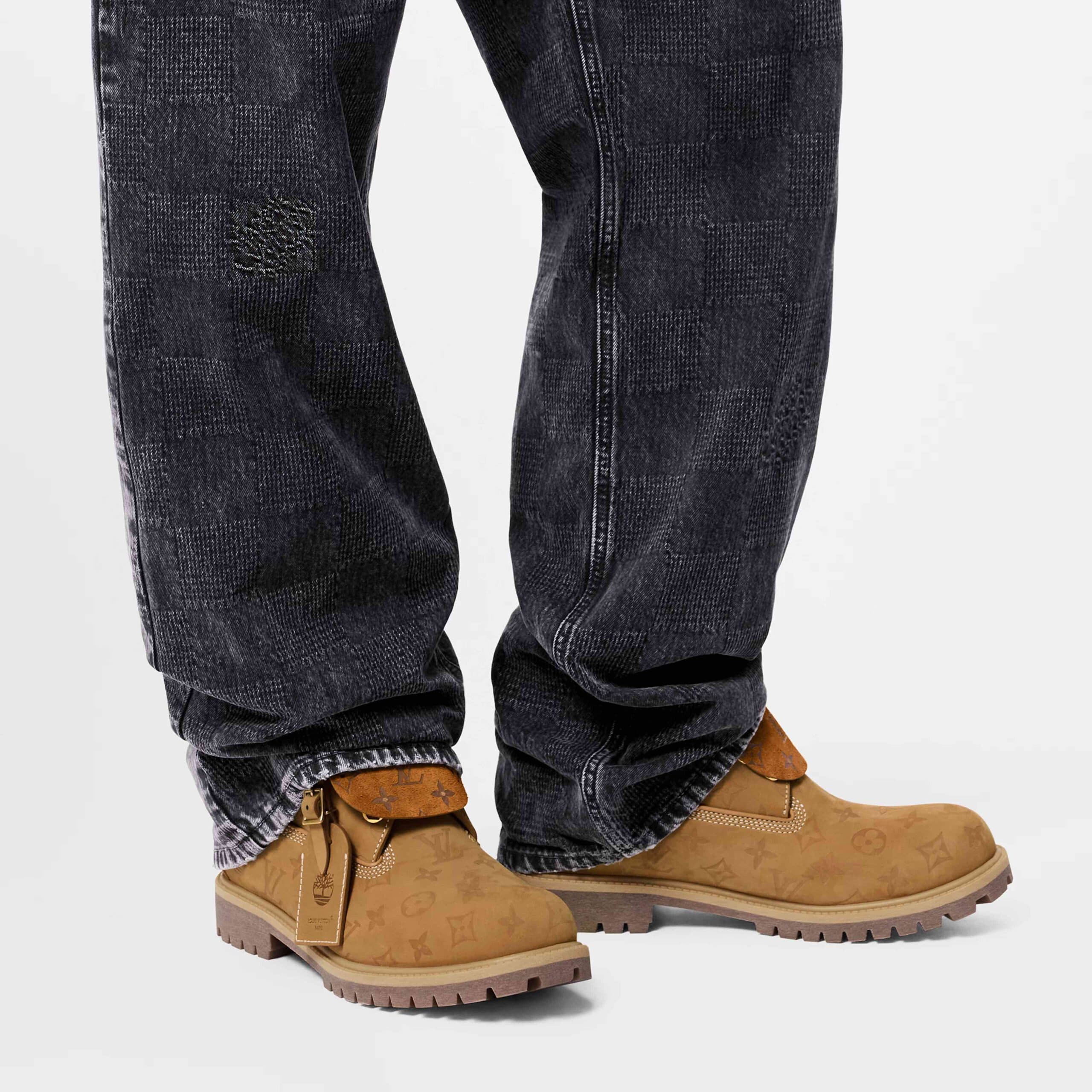 Louis Vuitton Lv X Timberland 6 İn Ankle Boot Brrq1pnu31 Pm1 Worn View