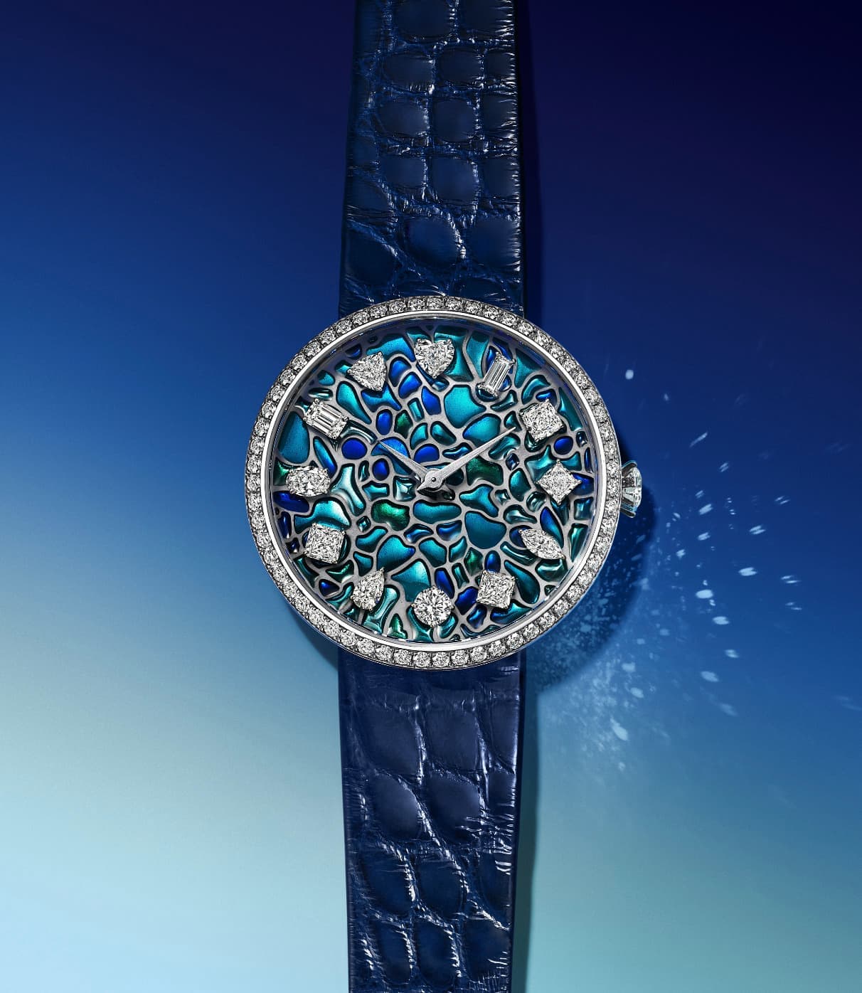 Eternity By Tiffany Wisteria Watch İn Enamel 74863434 Tiffany Co