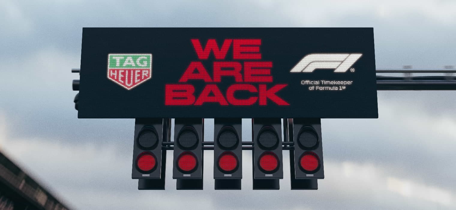TAG Heuer, Yeniden Formula 1’in Zaman Tutucusu