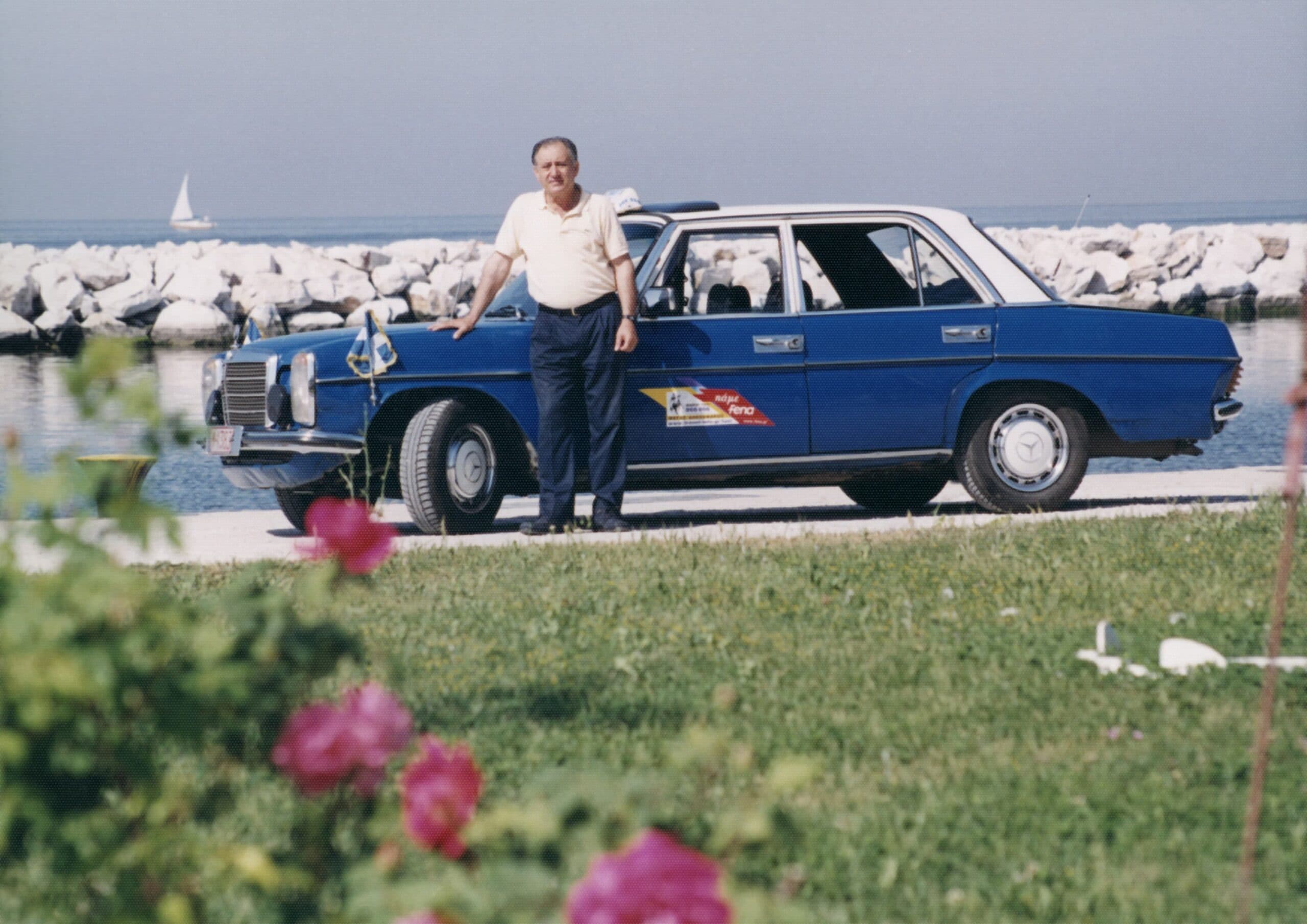 dunyanin en fazla km yapmis otomobilleri Gregorios Sachinidis 1976 Mercedes Benz 240D 2