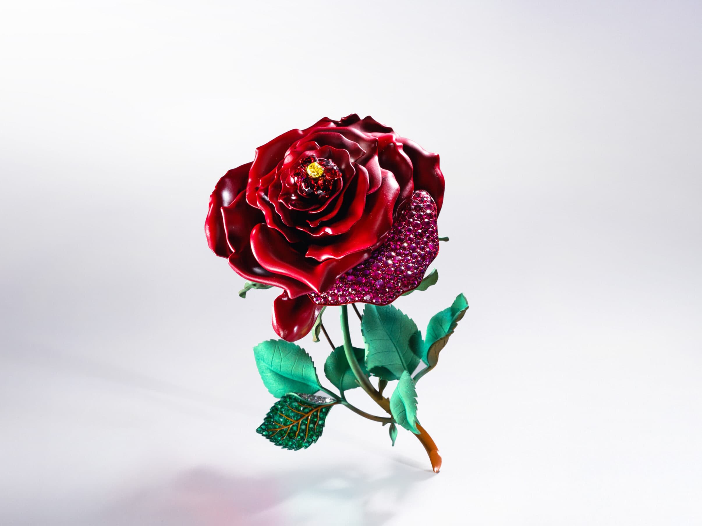 haute couture mucevherler ANNA HU La Rose Gracieuse edited