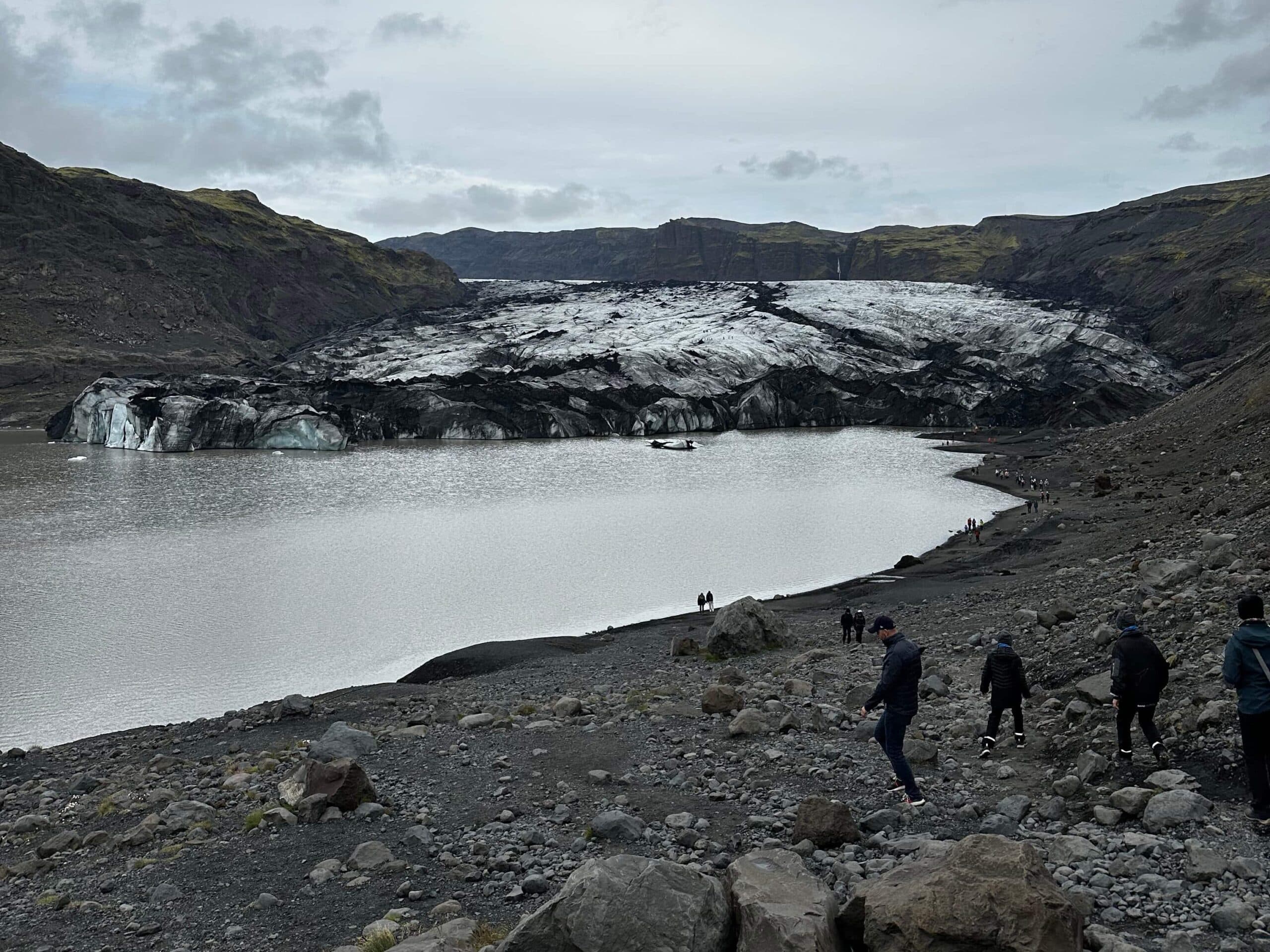 izlanda Solheimajokull Buzulu edited