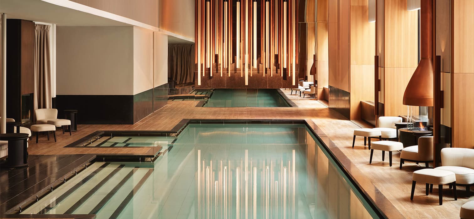 The World’s Most Stylish Indoor Hotel Pools