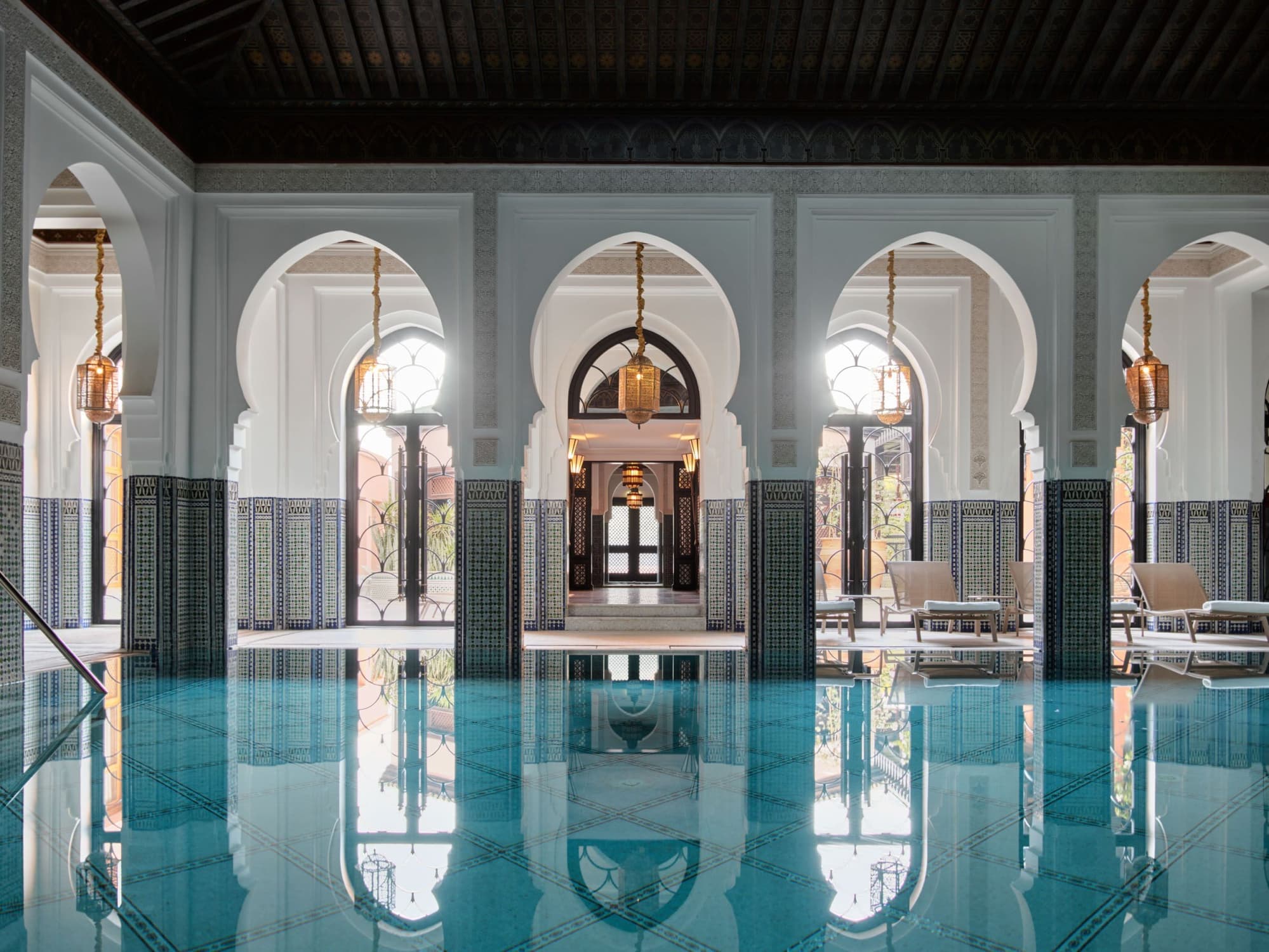 dunyanin en sik kapali otel havuzlari mamounia 01