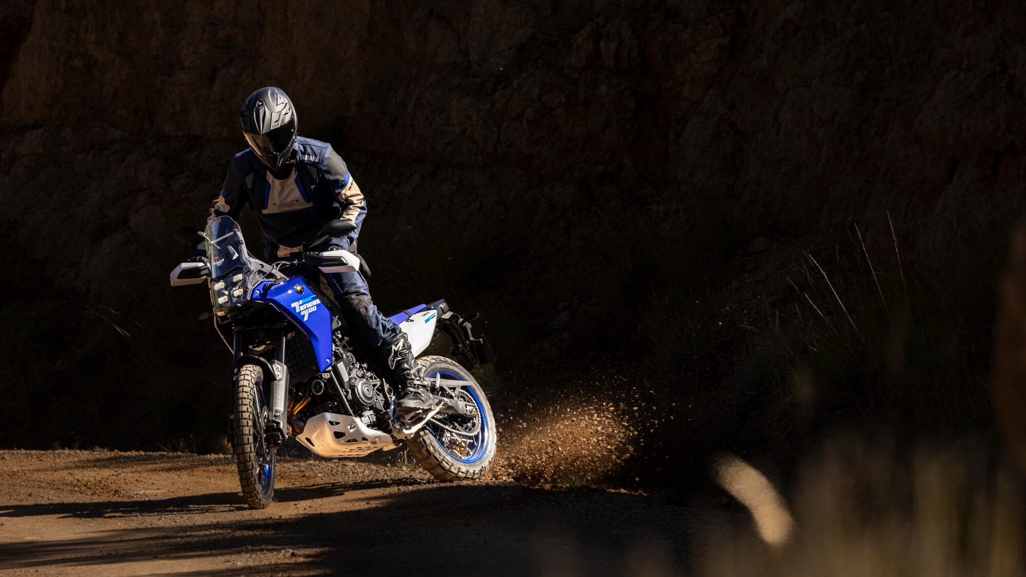 Yamaha Xtz700 Eu İcon Blue Action 004
