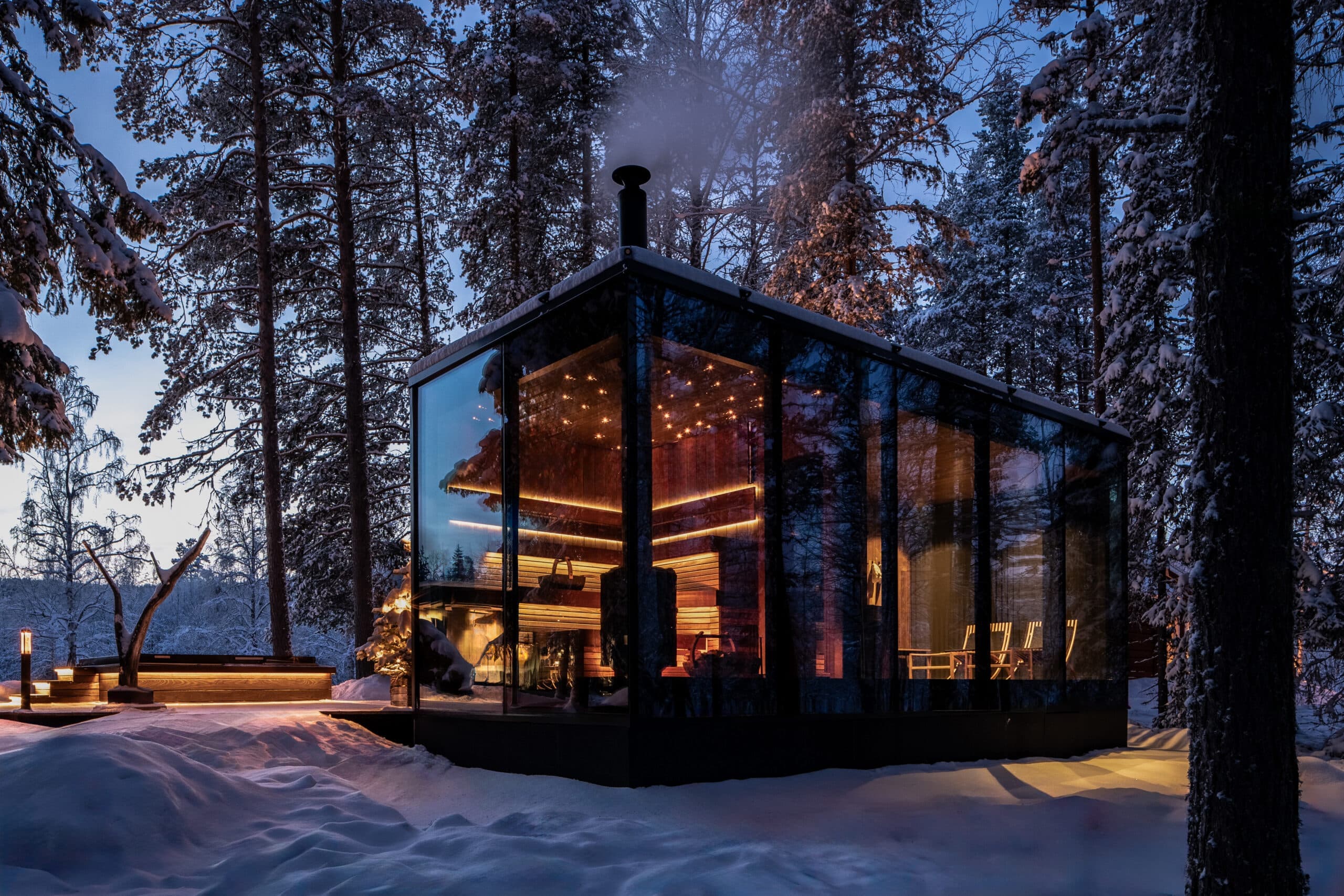 dunyanin en iyi otel saunalari loggers 1