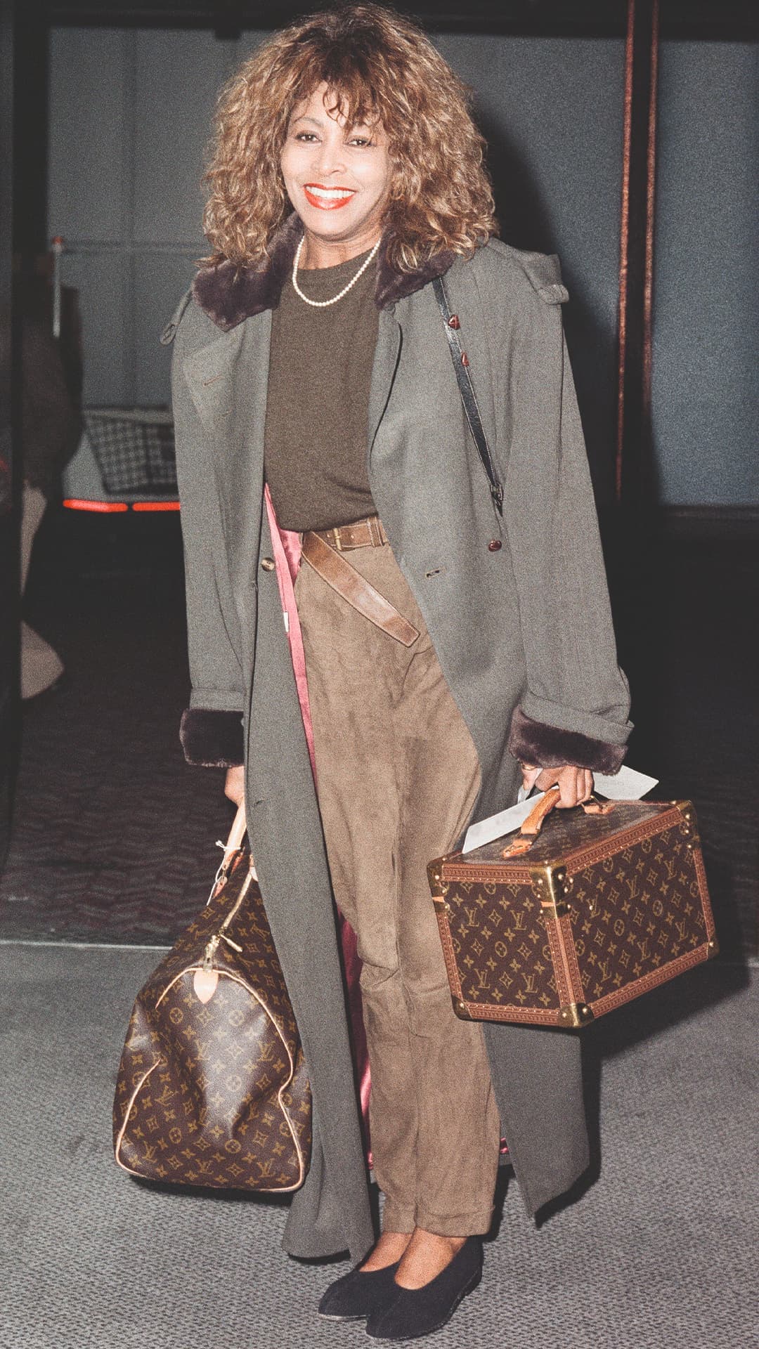 louis vuitton monogrami TINA TURNER @Mirrorpix