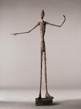 Lhomme Au Doigt Alberto Giacometti