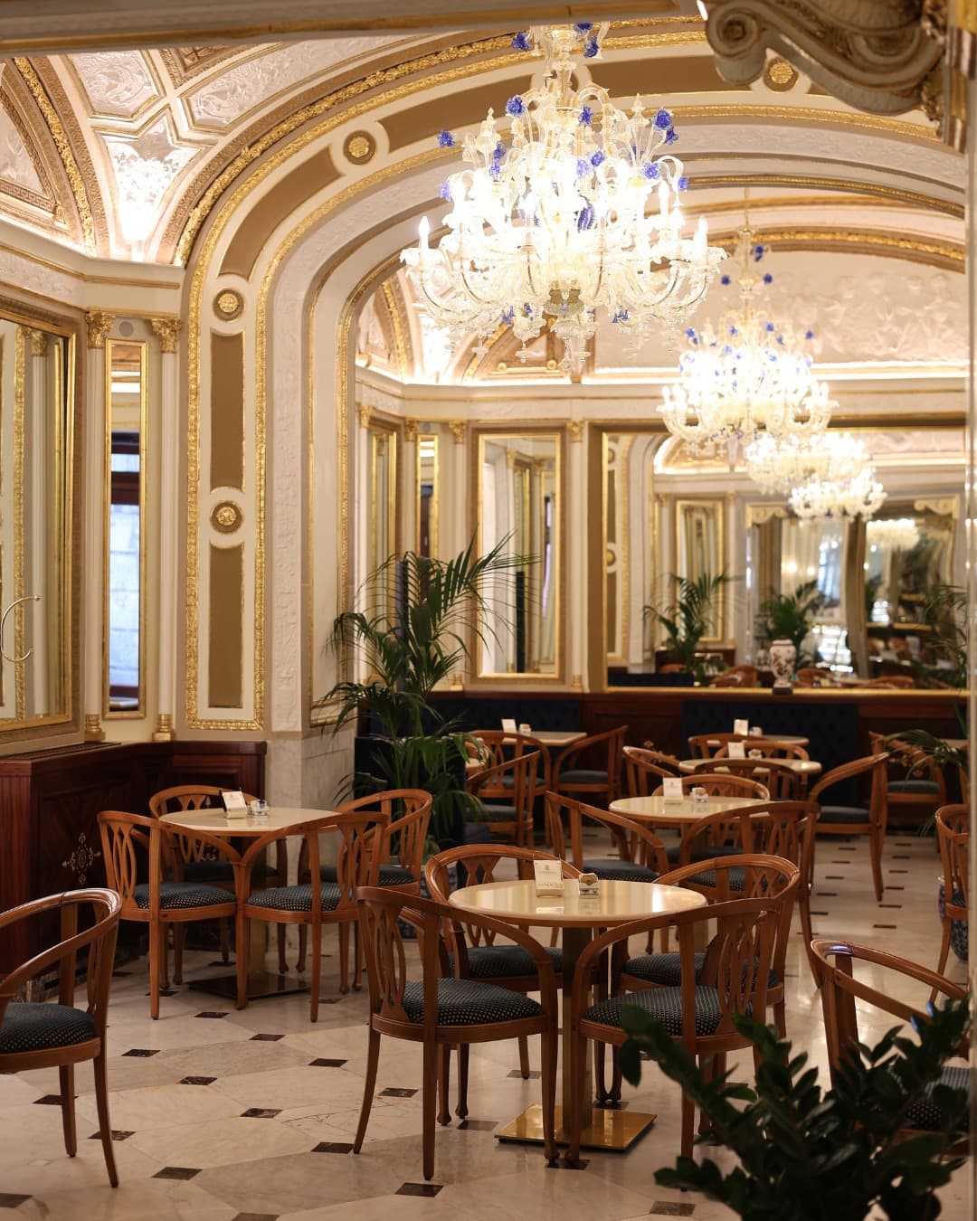 dunyanin en eski kafeleri Caffe Gambrinus 1