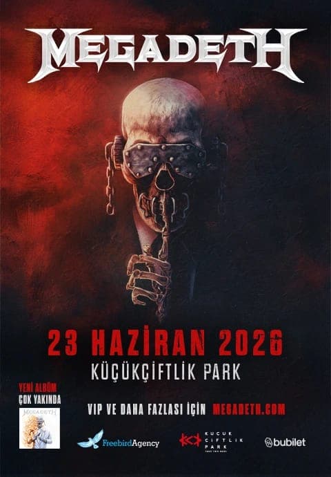 istanbul haziran etkinlik takvimi megadeth