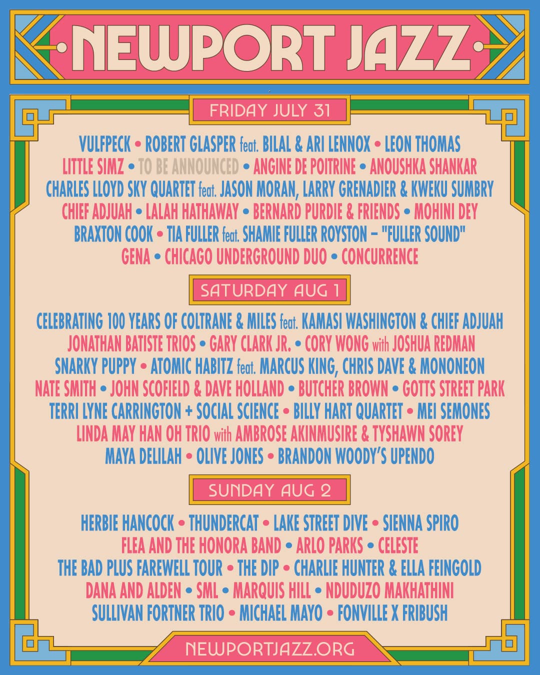 2026 caz festivalleri newport