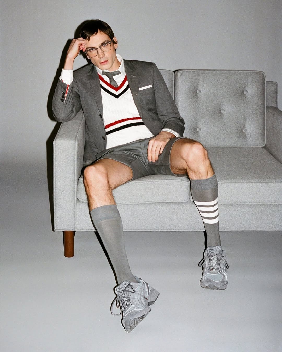 2026 sneaker isbirlikleri THOM BROWNE × ASICS