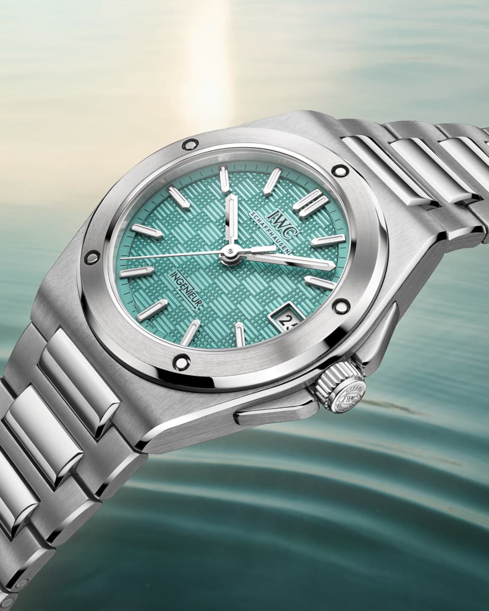 IWC Ingenieur Automatic 35’e “Pool” Mavisi Dokunuşu