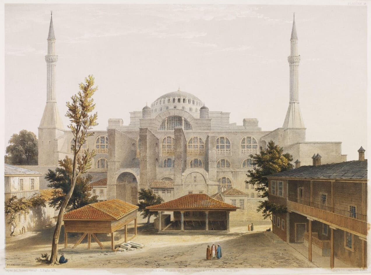 Aya Sofia Constantinople Published By P