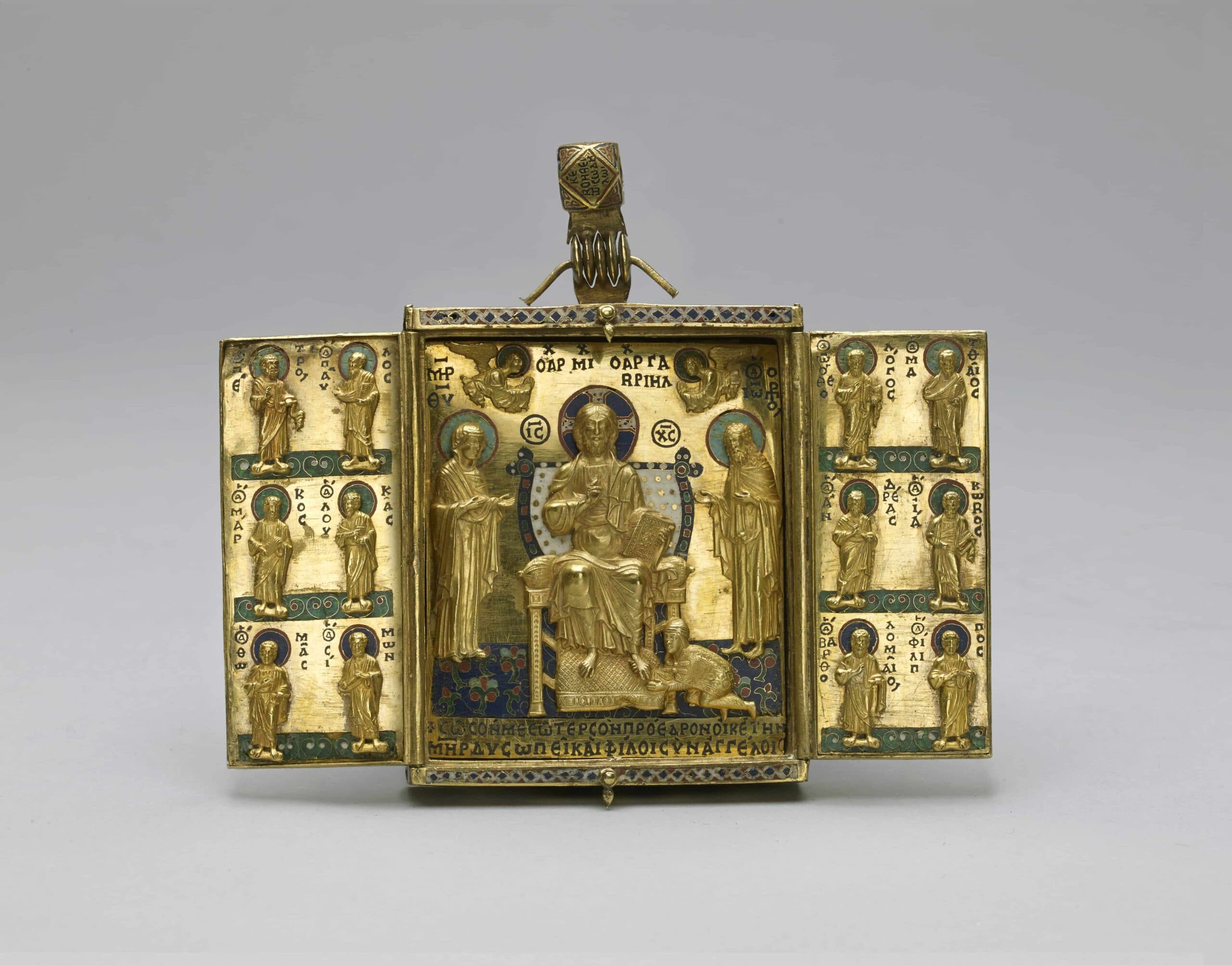 Enkolpion Of Constantinos Proedros Byzantine Empire 11th Century