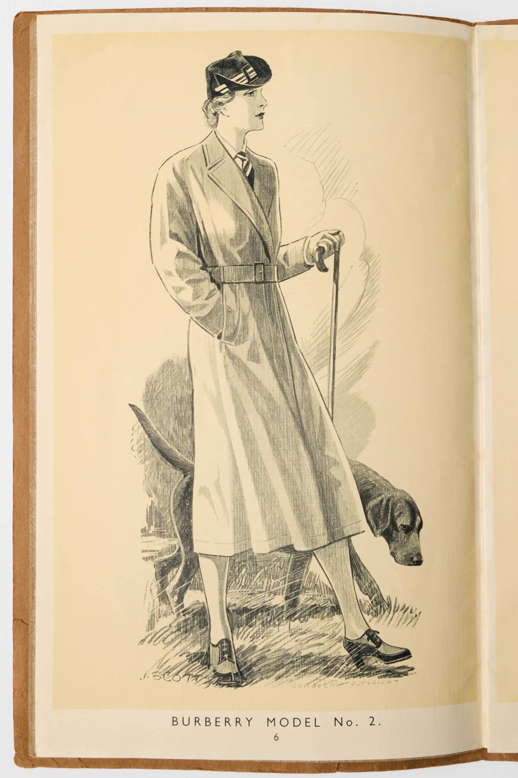 A Womenswear Catalogue Featuring Trench Coats About 1937 –