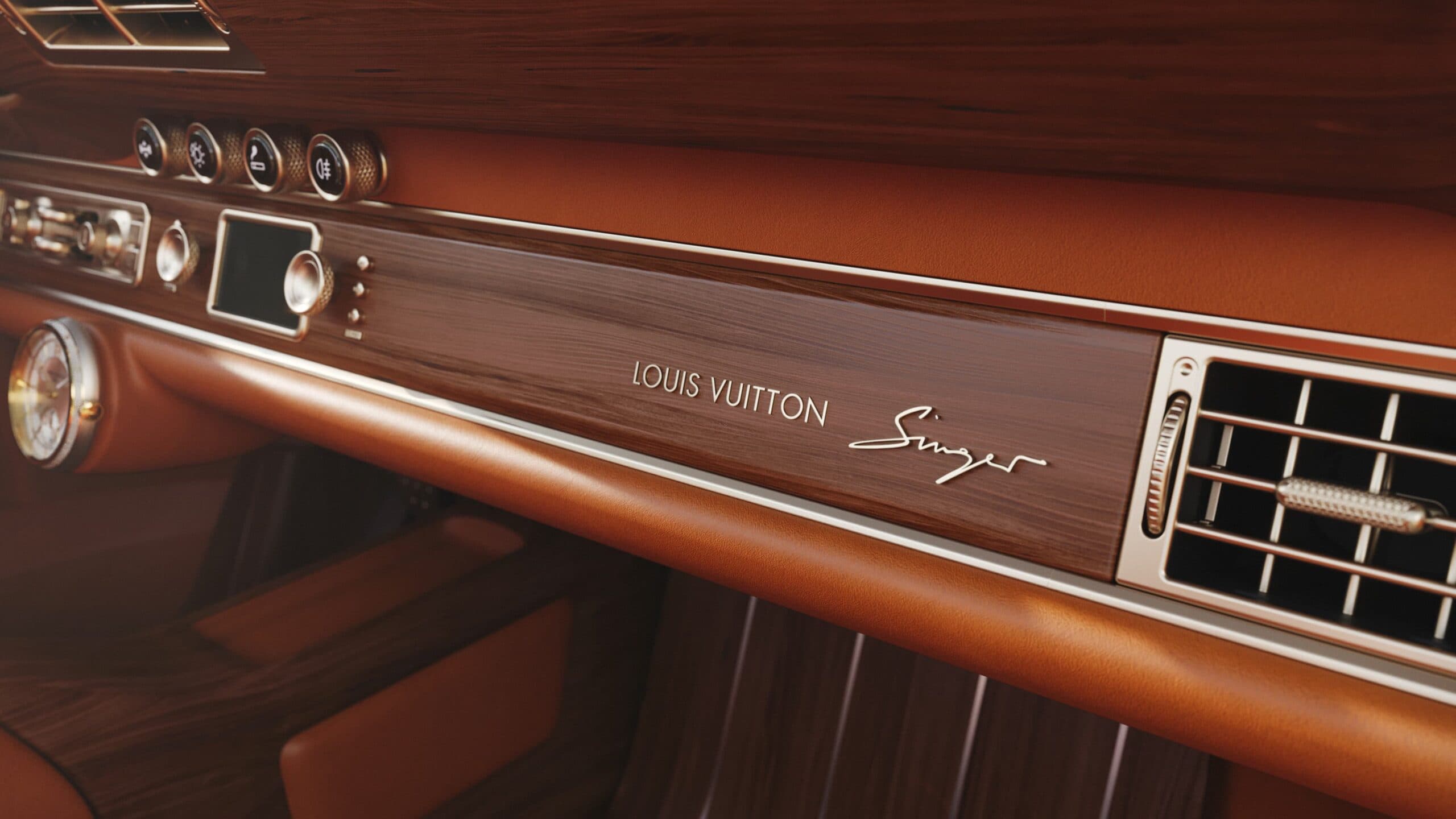 Rendering Como Porsche 911 Reimagined By Singer Classic Turbo