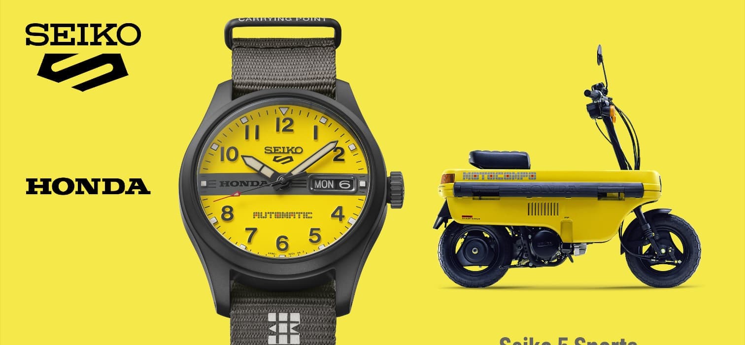 Yeni Seiko 5 Sports Motocompo Limited Edition