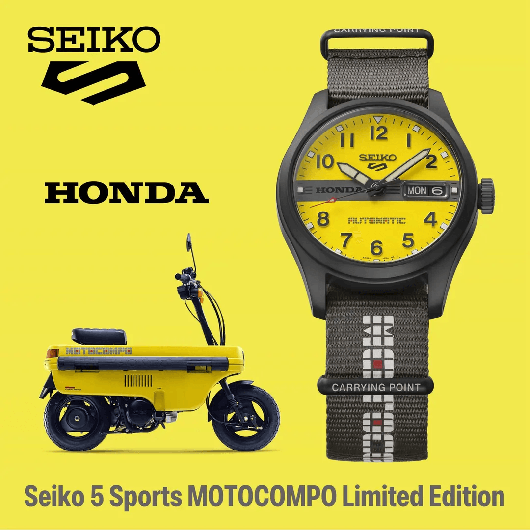 The New Seiko 5 Sports Motocompo Limited Edition