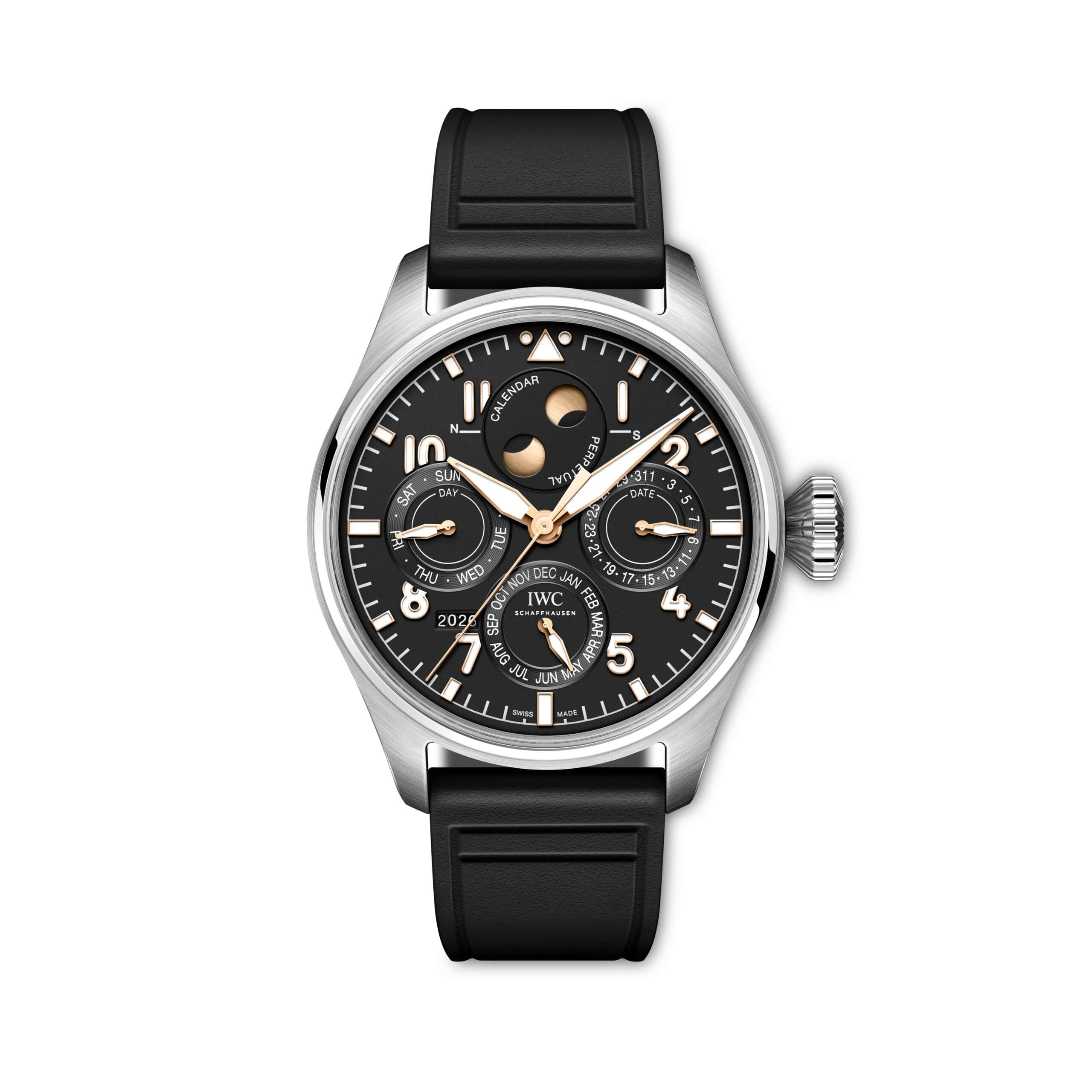İki Mirasın Bileşimi: IWC Big Pilot’s Watch Perpetual Calendar Proset 140 Years Mercedes-Benz