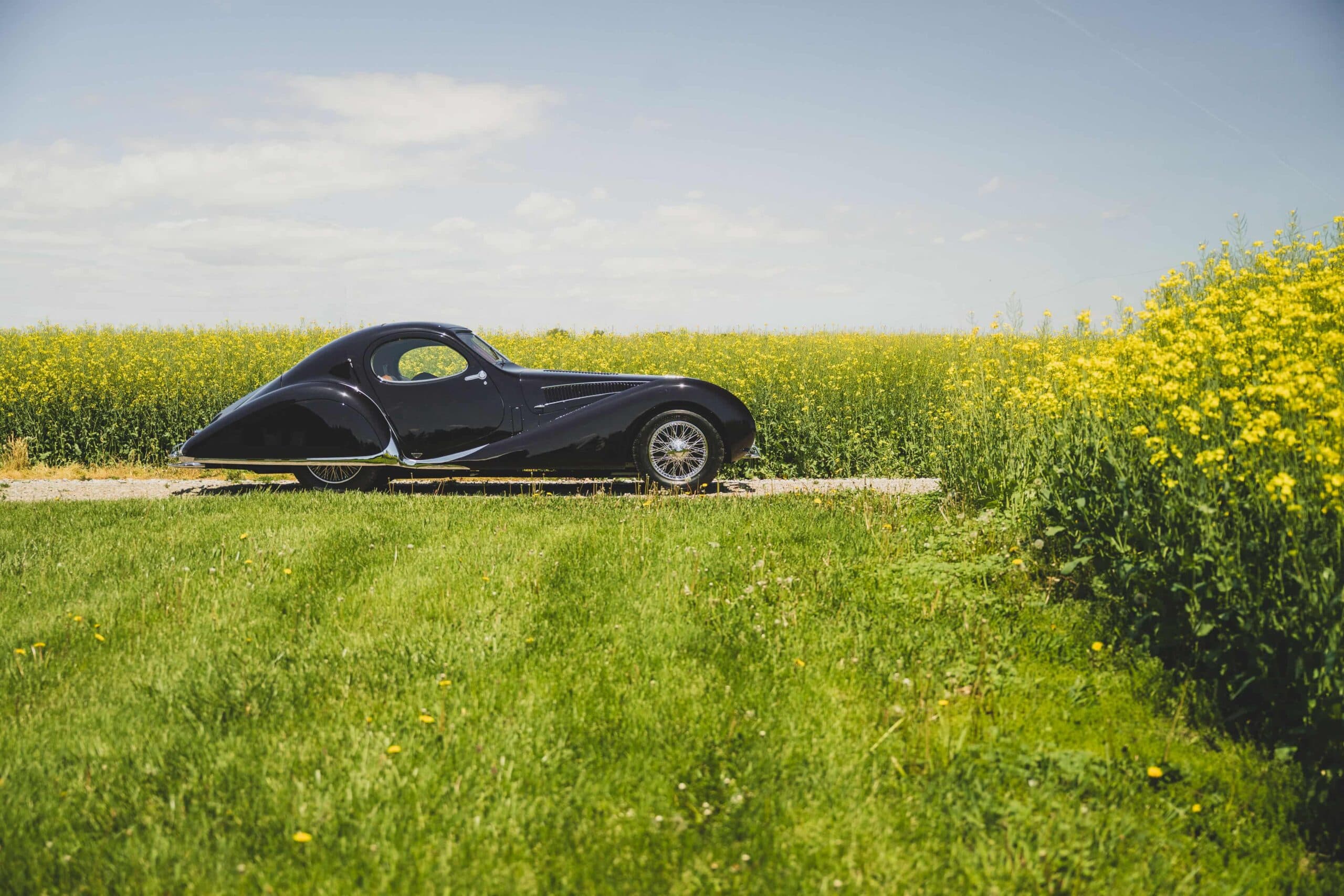 1938 Talbot Lago T150 C Ss Teardrop Coupe By Figoni Et Falaschi