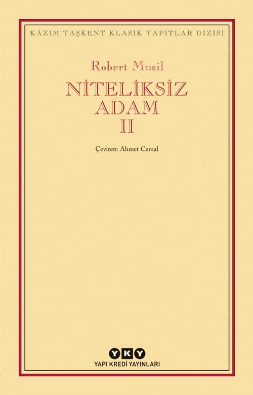 Niteliksiz Adam Der Mann Ohne Eigenschaften