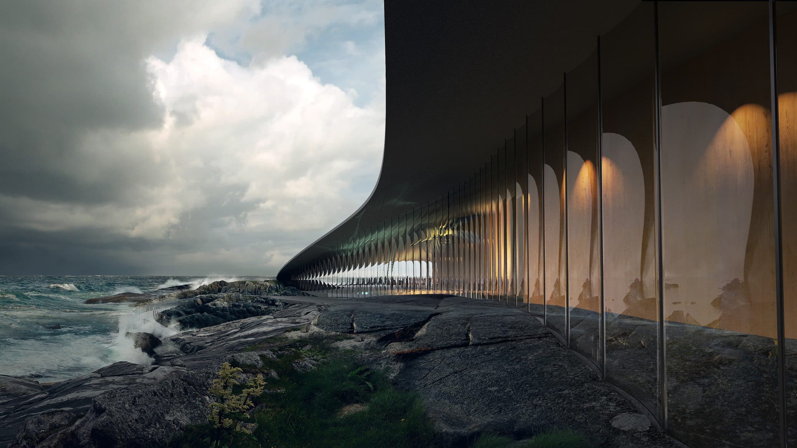 The Whale Dorte Mandrup As İllustration By Mir Bergen