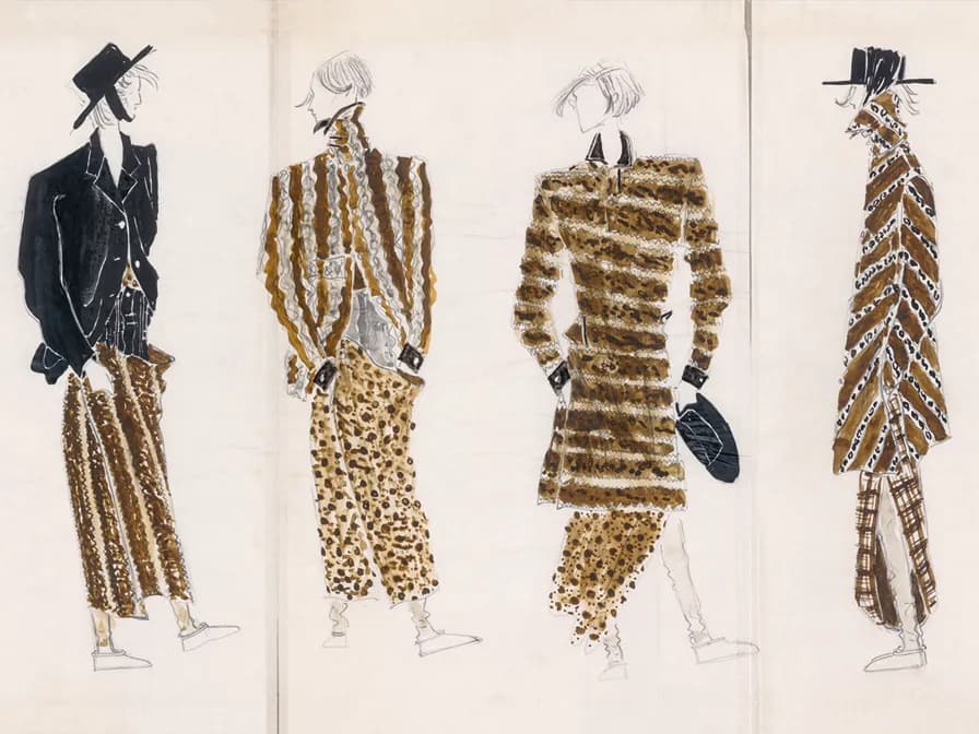 Moda Kitaplari Yy 1985w W Colored İnk Line Up 6 001 Arch Paris2