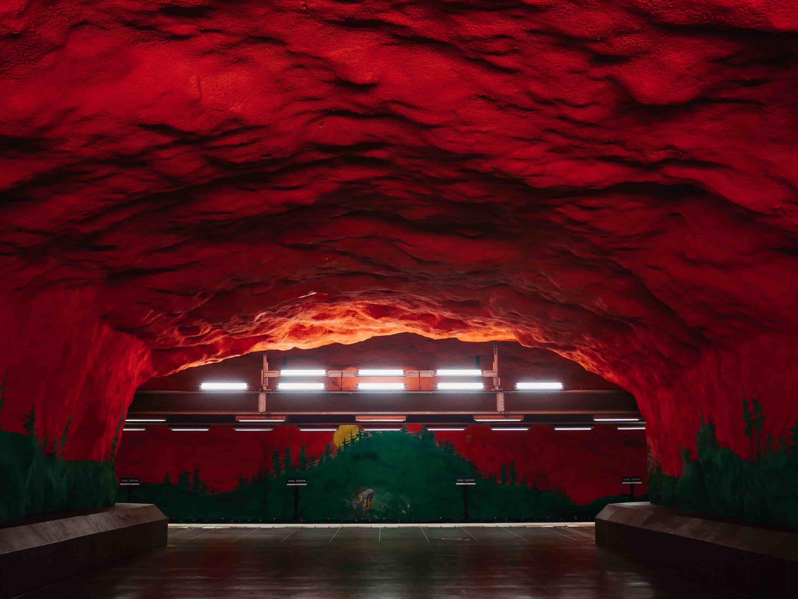 Dünyanın En Uzun Sanat Galerisi: Stockholm Metrosu