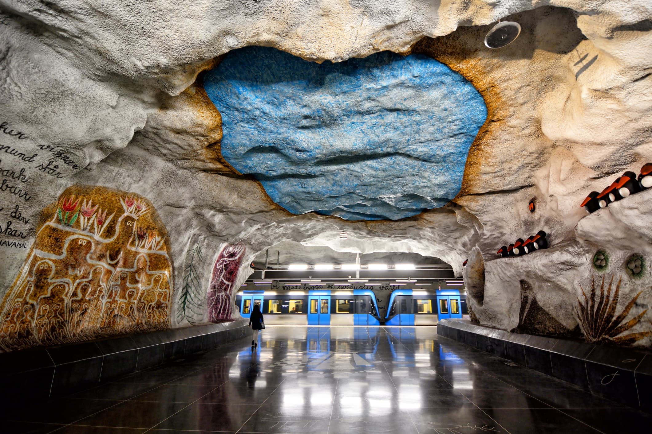 Dünyanın En Uzun Sanat Galerisi: Stockholm Metrosu