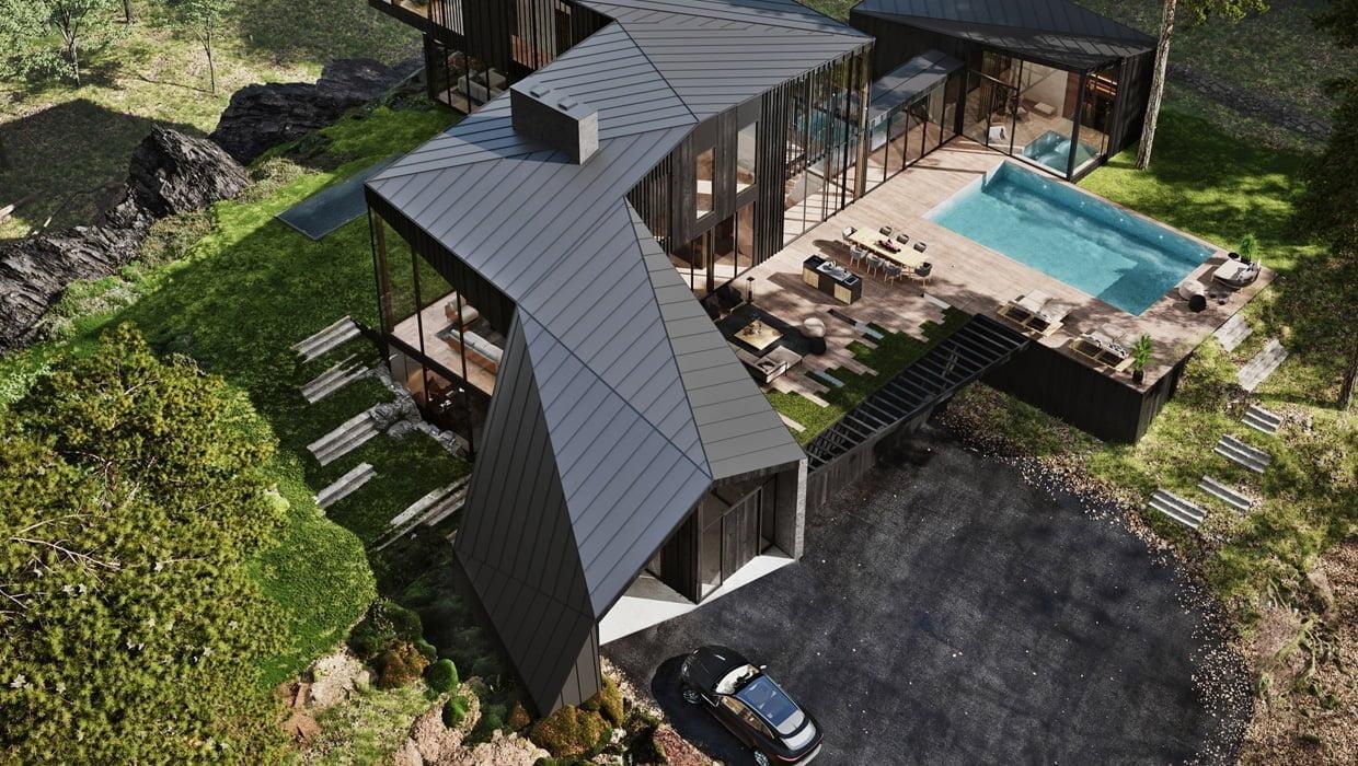 Aston Martin İmzalı İlk Ev Projesi: Sylvan Rock Aston Martin İmzalı İlk Ev Projesi: Sylvan Rock
