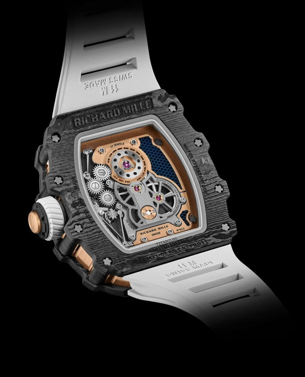 Bir Ucak Kadar Dayan kl Richard Mille RM21 01 Tourbillon Aerodyne