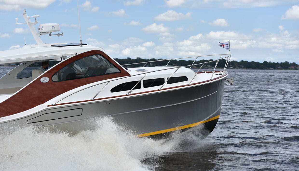 A Beautiful Combination of Yesteryear and Today: The Hybrid Sportsman 38 A Beautiful Combination of Yesteryear and Today: The Hybrid Sportsman 38