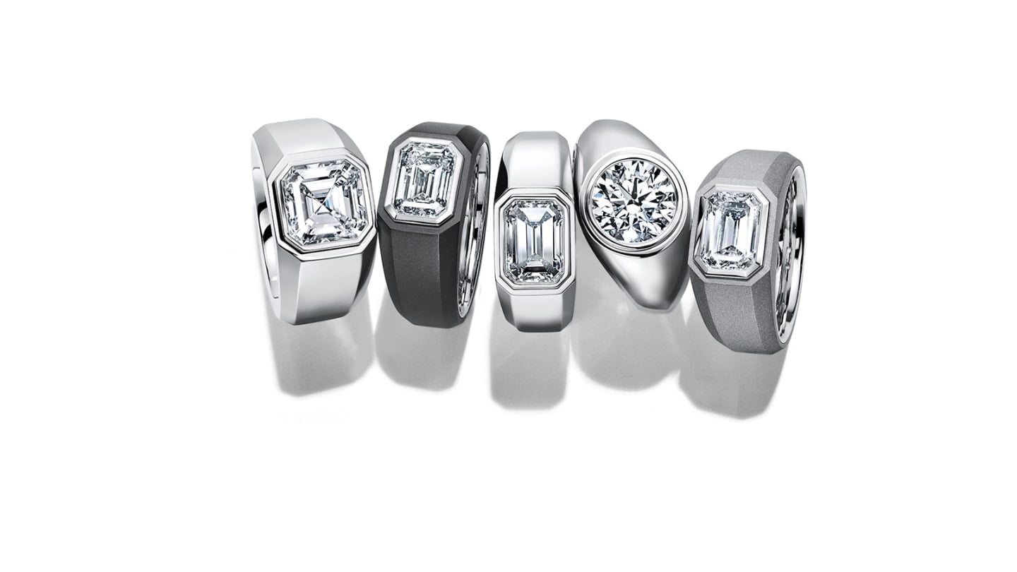 Tiffany male rings store
