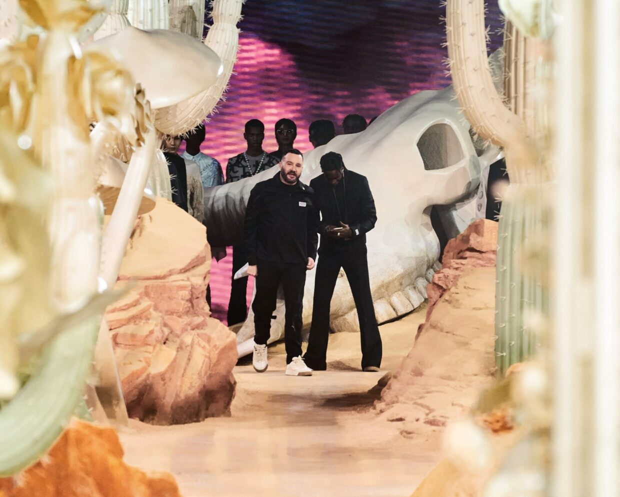 The Other Side of The Medallion: Dior Homme Spring-Summer 2022 The Other Side of The Medallion: Dior Homme Spring-Summer 2022
