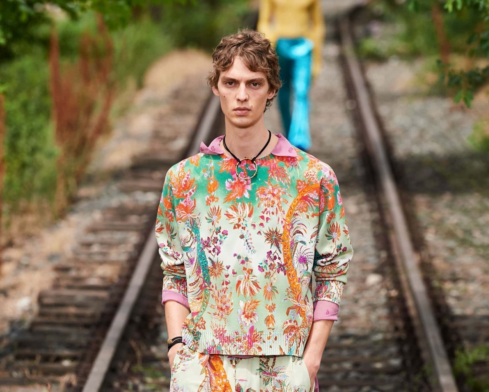 Etro Presents Its New Men's Collection For Spring-Summer 2022